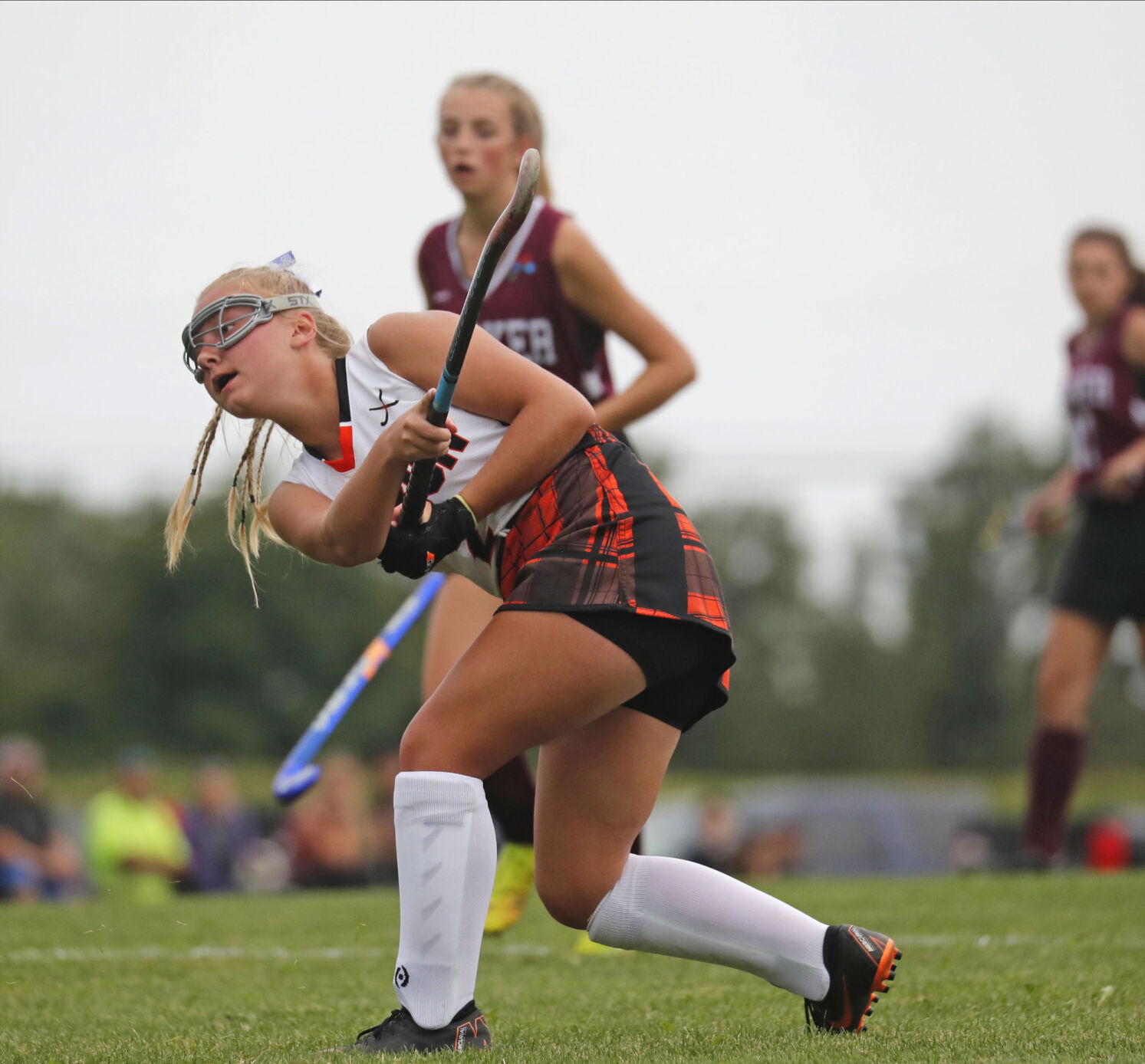 Akron defeats Barker, 4-0, in field hockey